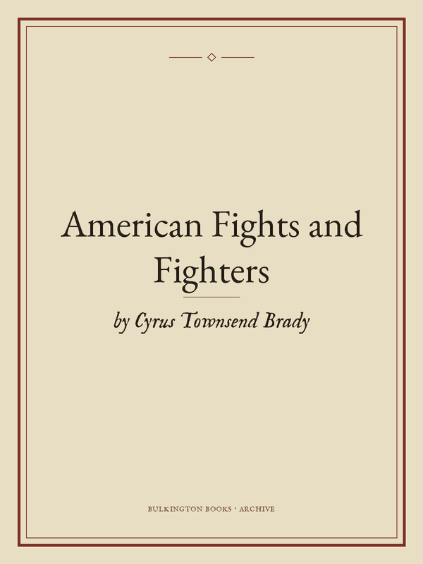 Cover of American Fights and Fighters