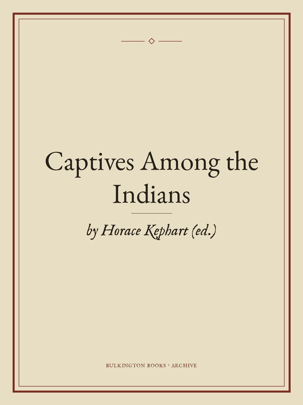 Cover of Captives Among the Indians