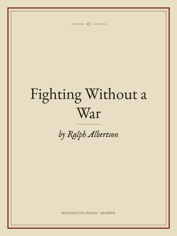Cover of Fighting Without a War