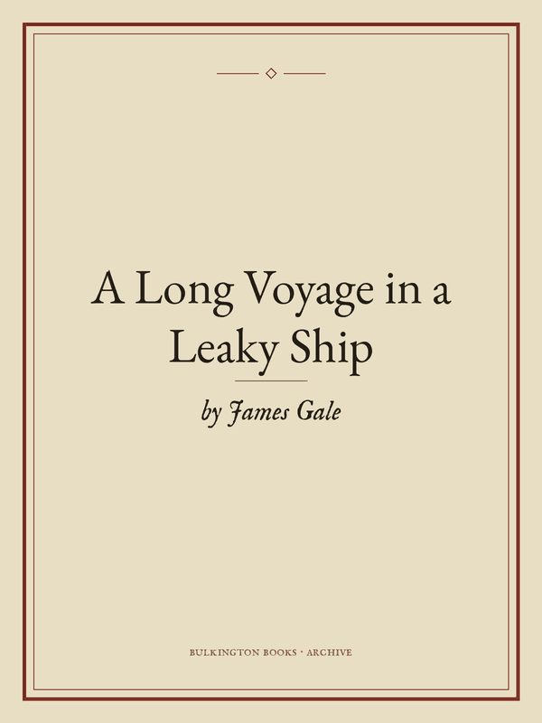 Cover of A Long Voyage in a Leaky Ship